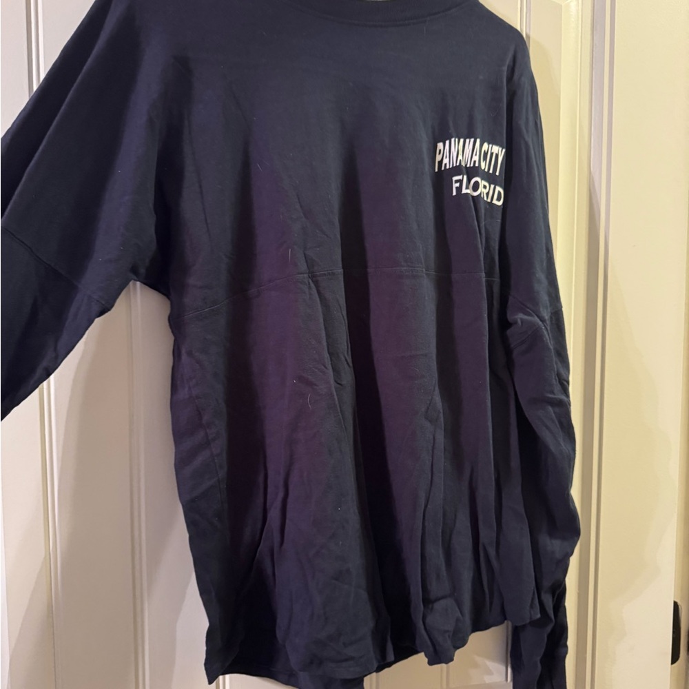 Panama City Florida Navy Long Sleeve Shirt